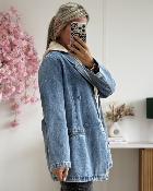 Blazer en jeans oversize