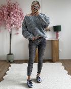 Pull Gaetane gris