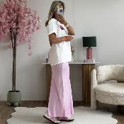 Jupe Satinée rose
