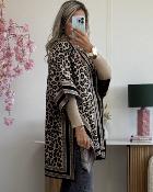 Gilet poncho leo