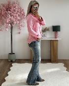 Chemise Sacha rose