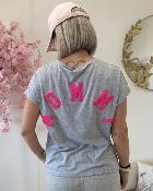 T shirt mommy fushia