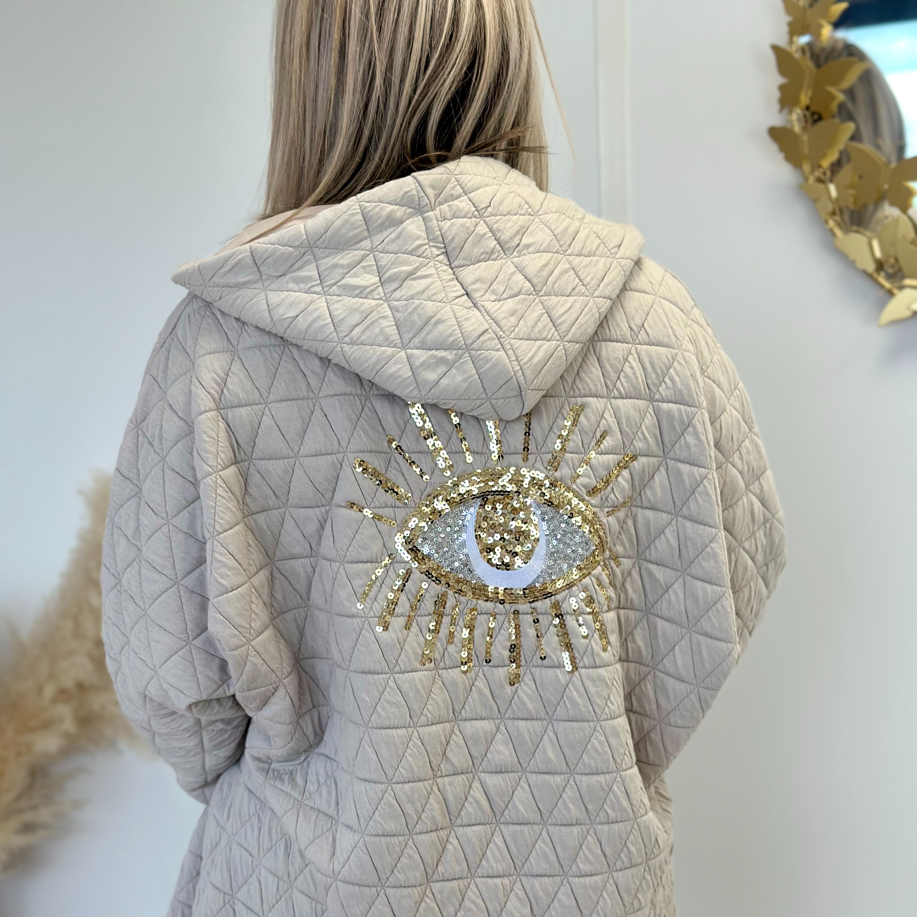 Veste Eye beige