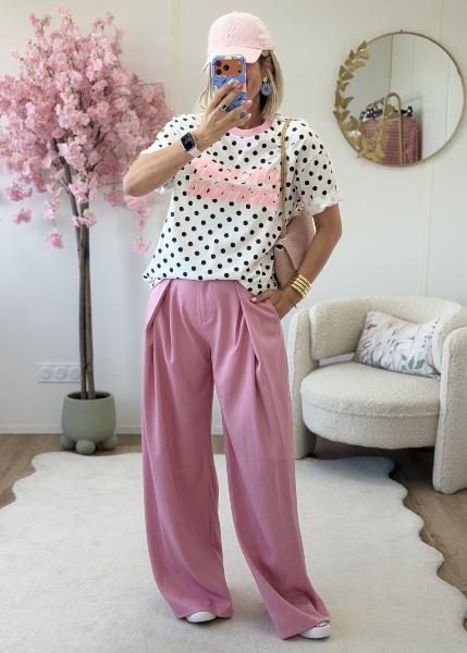Pantalon Fiona rose