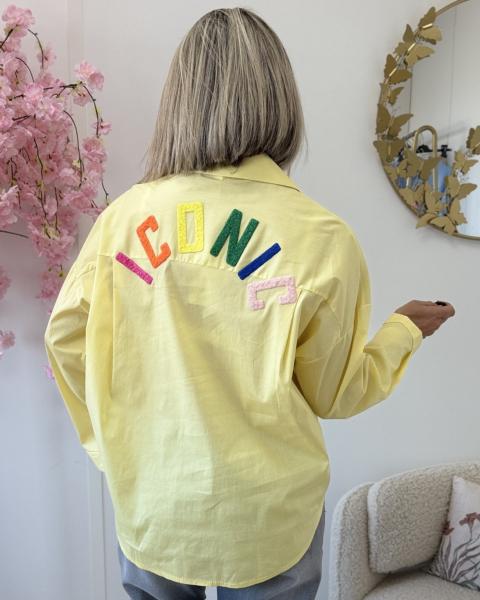 Chemise Iconic jaune