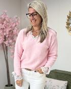 Pull Bertille rose