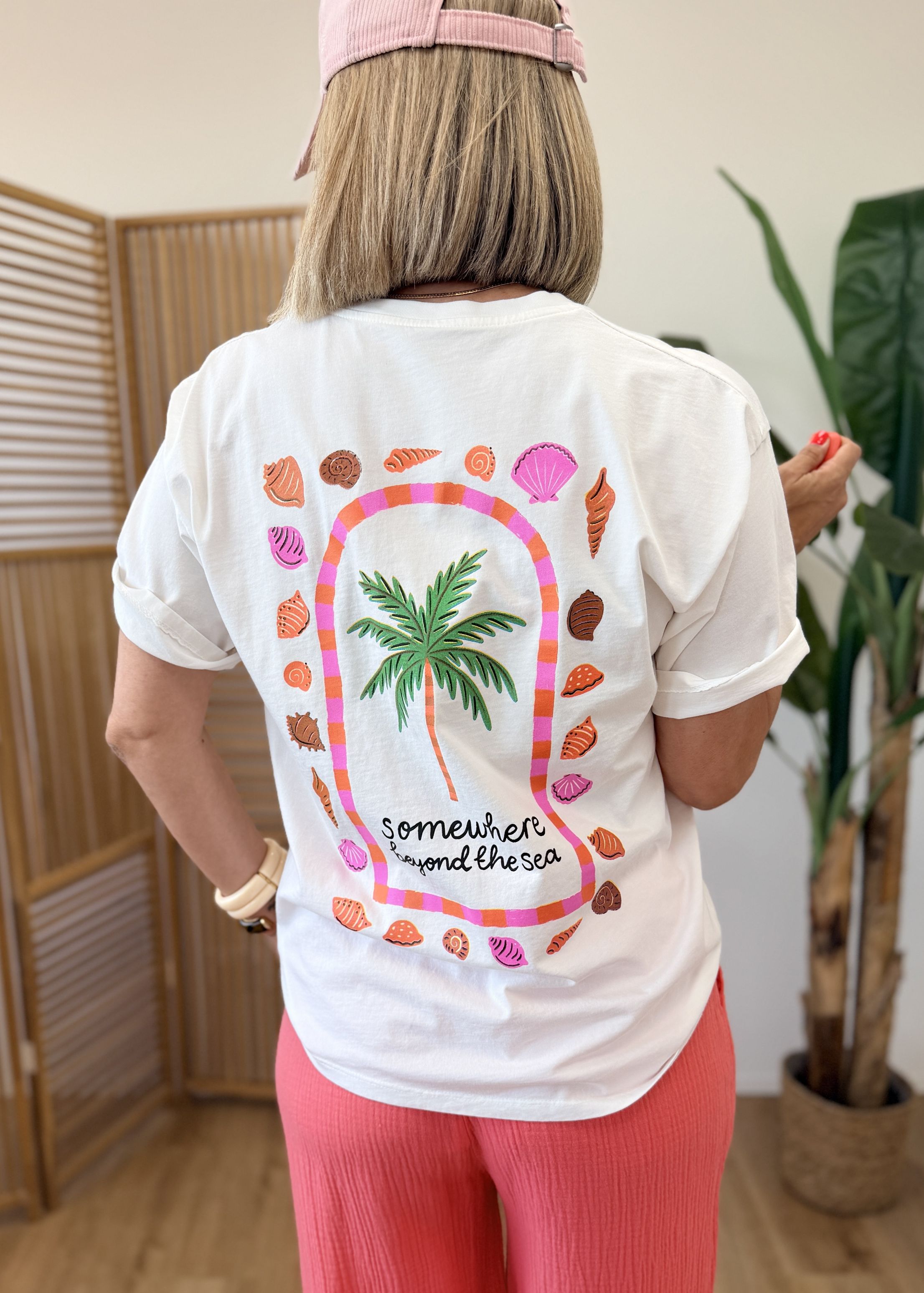 Tee shirt Beyond the sea blanc