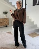 Blouse Sophie choco