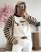 Pull Doris taupe