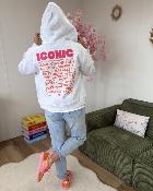 Gilet sweat Iconic gris