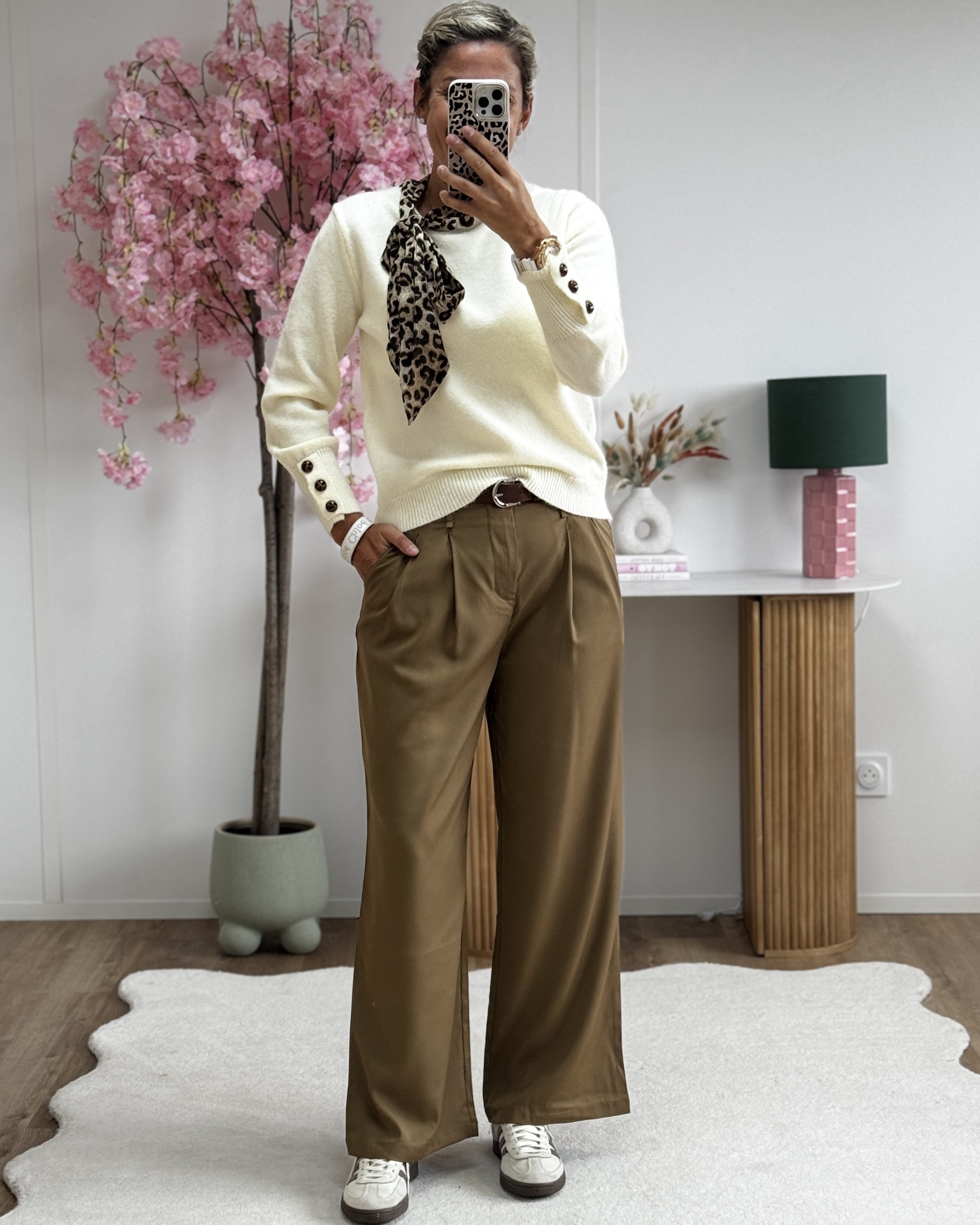 Pantalon Diego camel