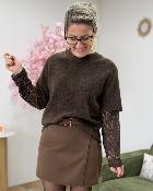 Pull Tifanny chocolat