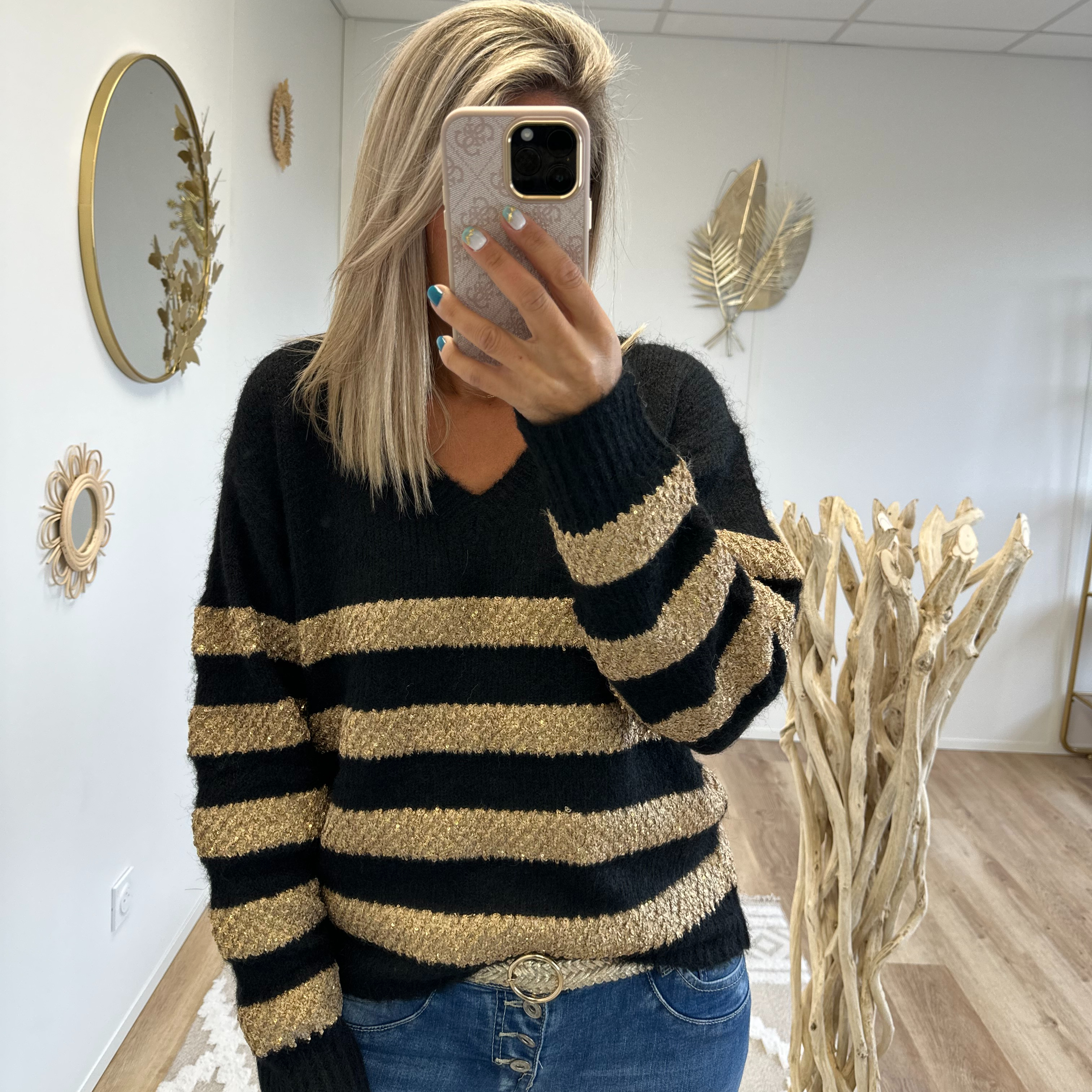 Pull Albane noir