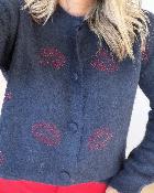 Gilet lips marine