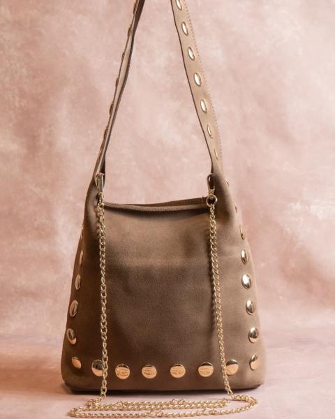 Sac Paulette taupe
