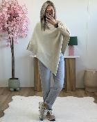 Poncho beige