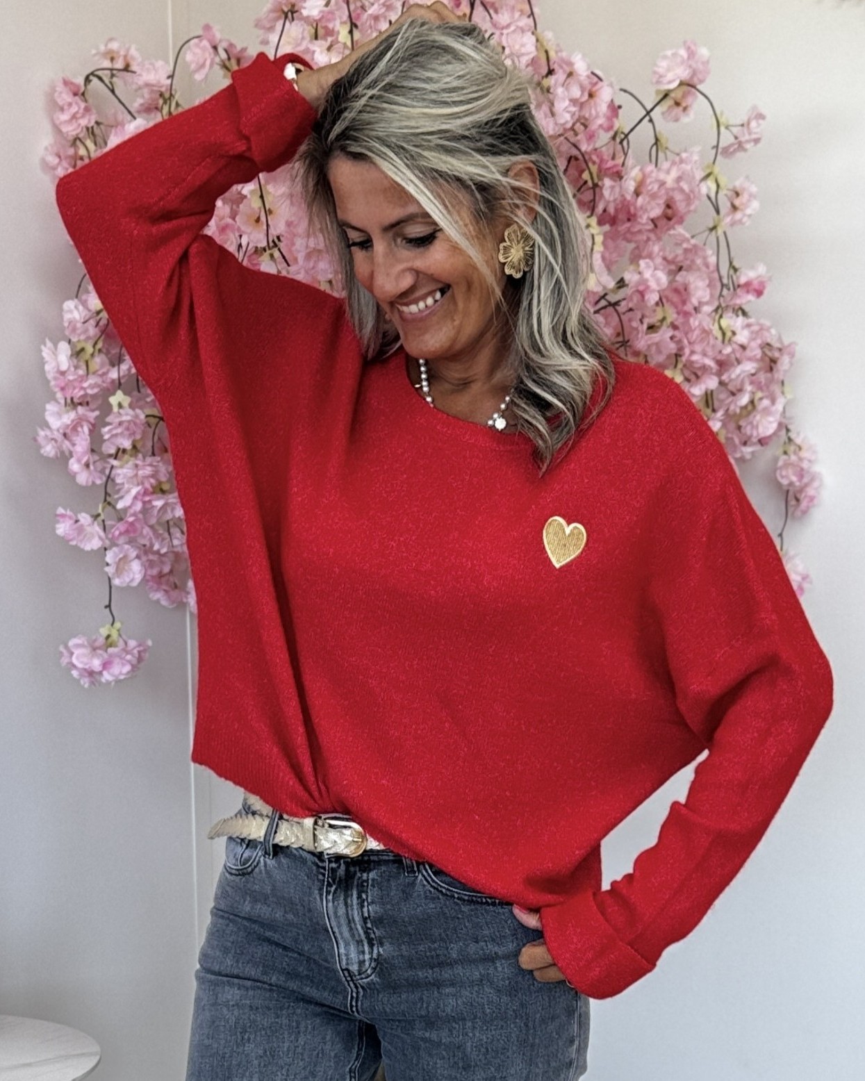 Pull Orlane rouge