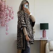 Gilet poncho leo