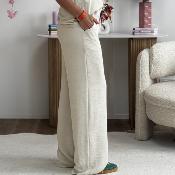 Pantalon Paula beige