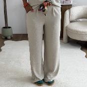 Pantalon Paula beige