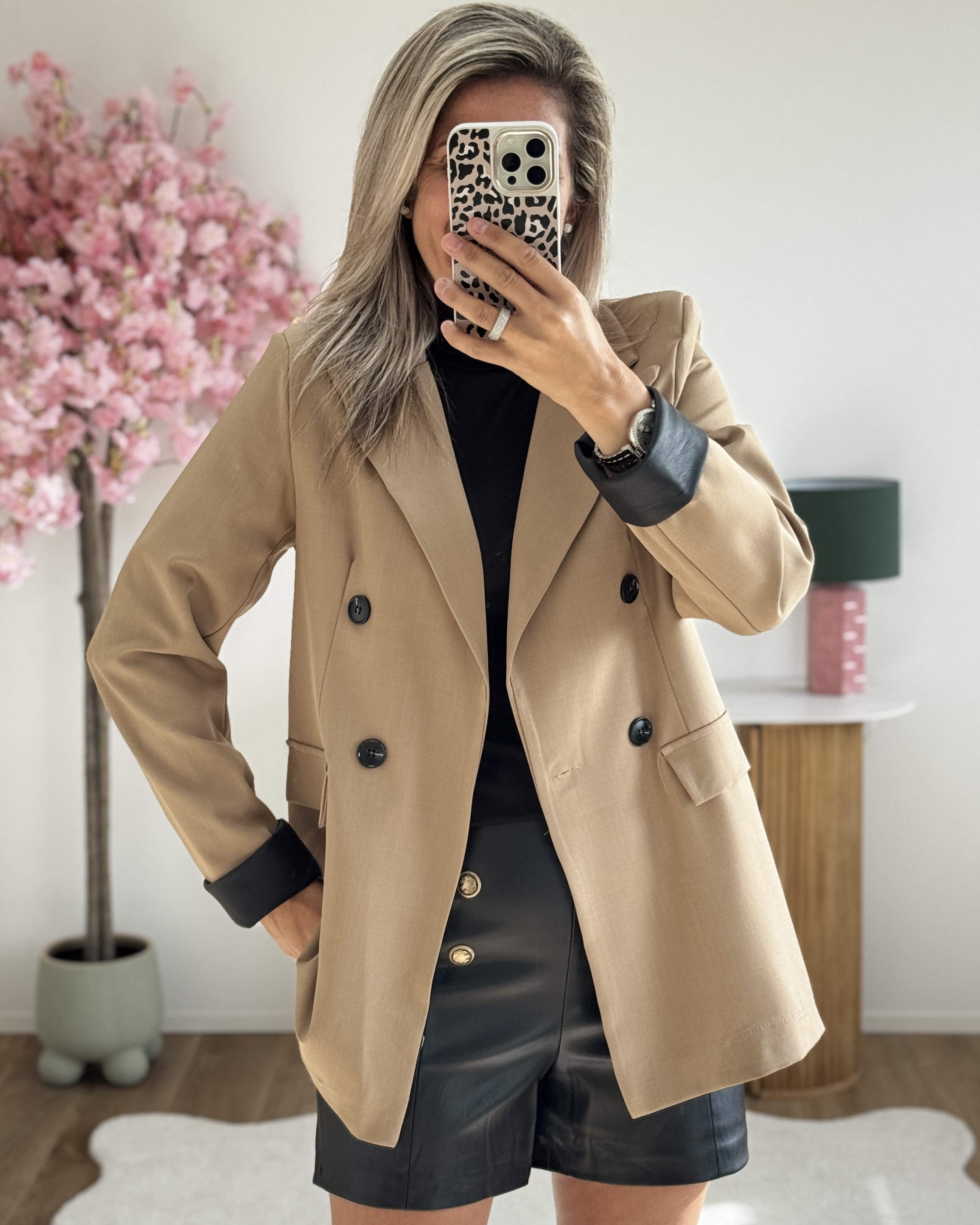 Blazer Morgane camel
