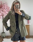 Blazer Morgane kaki