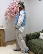 Gilet Mya ciel