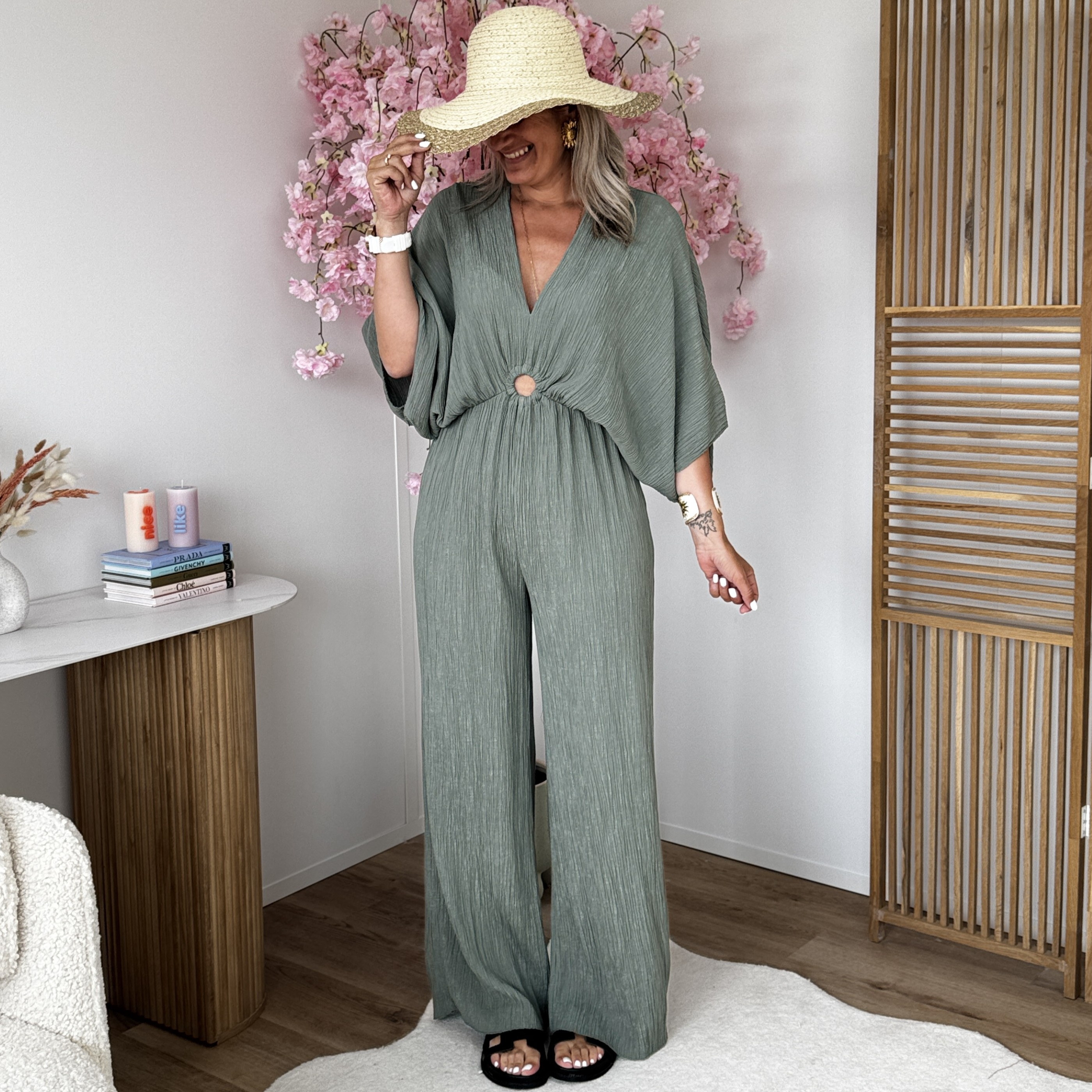 Combi Coralie kaki