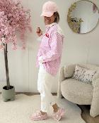 Chemise lovers club rose