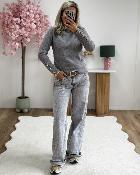 Pull Leon gris