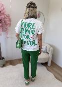 Pantalon Tia vert