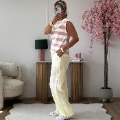 Pantalon Eden jaune
