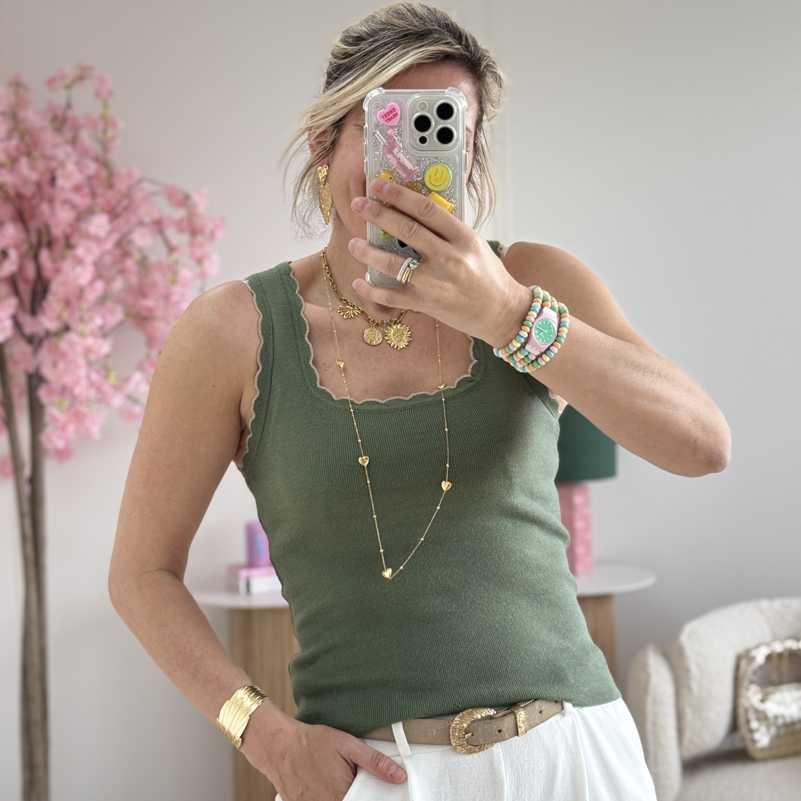 Top Camille kaki