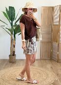 Pull Yann chocolat