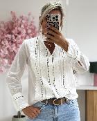 Ceinture en cuir taupe