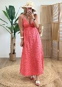 Robe donna corail
