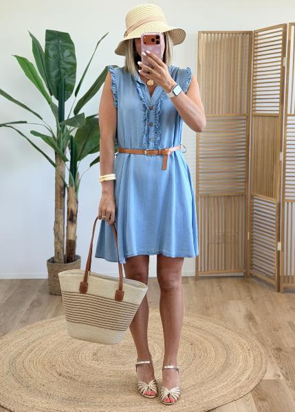 Robe en lyocell