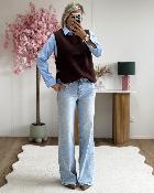 Pull Margaux marron