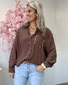 Chemise Nadia choco