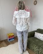 Chemise broderie anglaise blanche