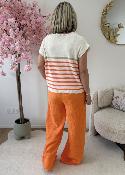 Pantalon Coleen orange