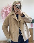 Manteau Douglas camel