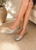 Ballerines dorées
