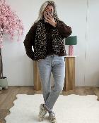 Echarpe leo camel