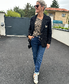 Veste Charles noir