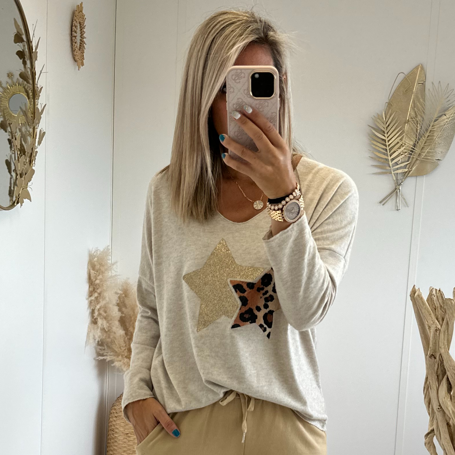 Pull new Cassie beige