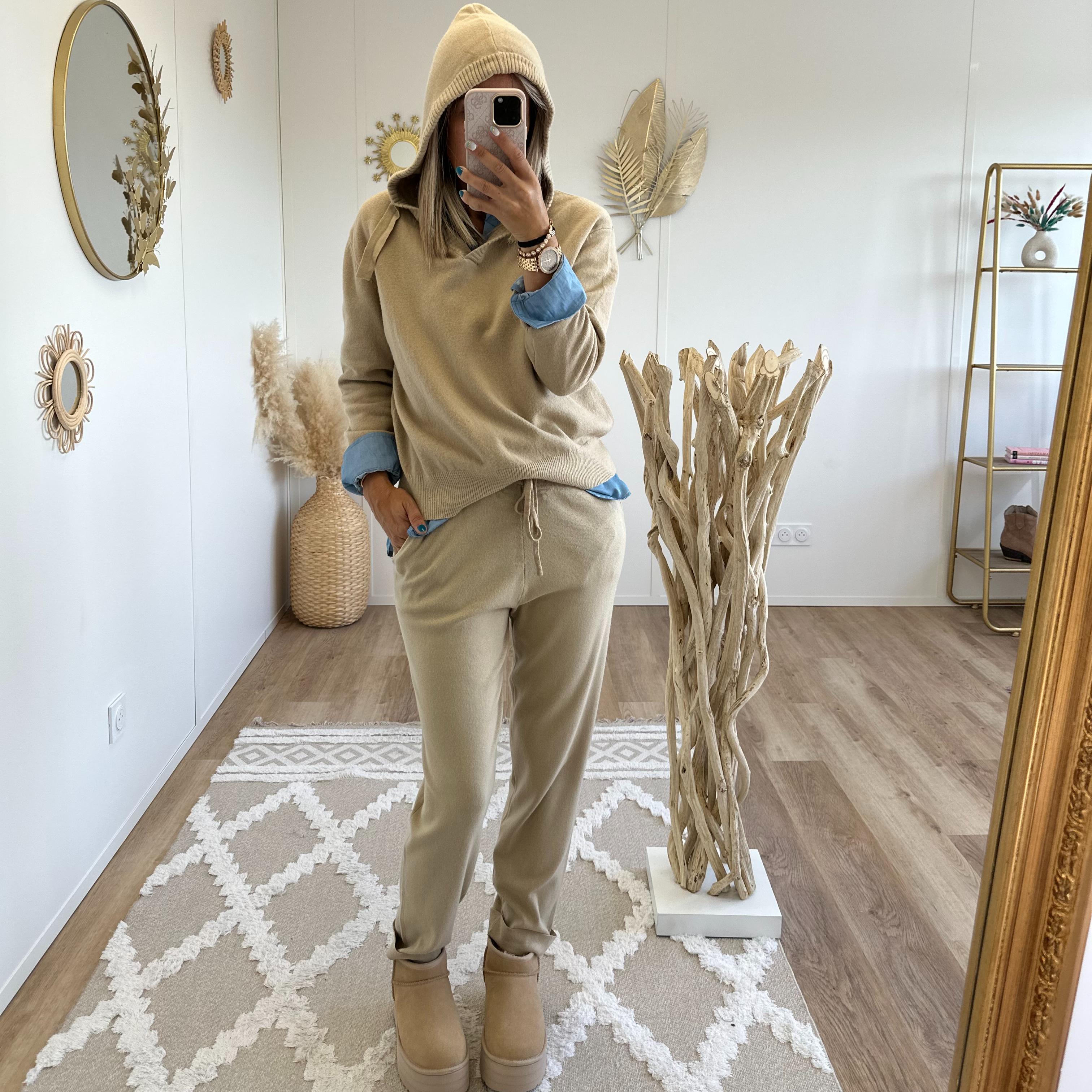 Ensemble Gabin beige
