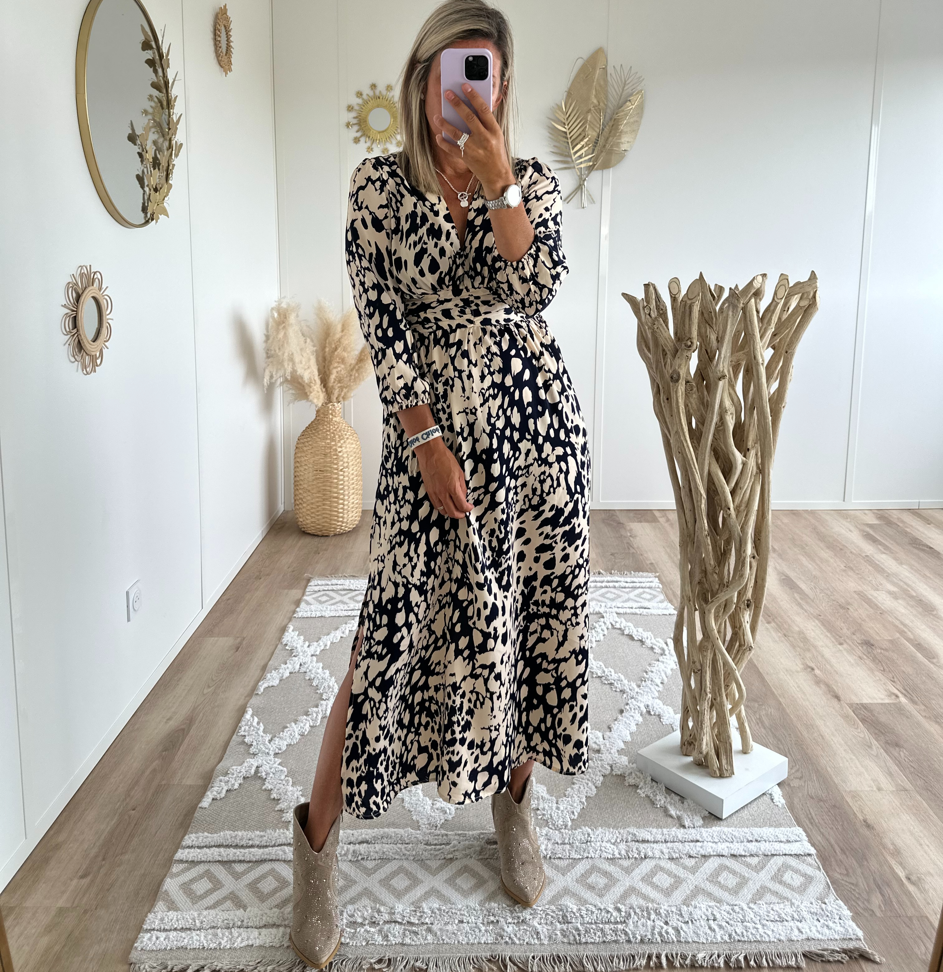 Robe longue Jade