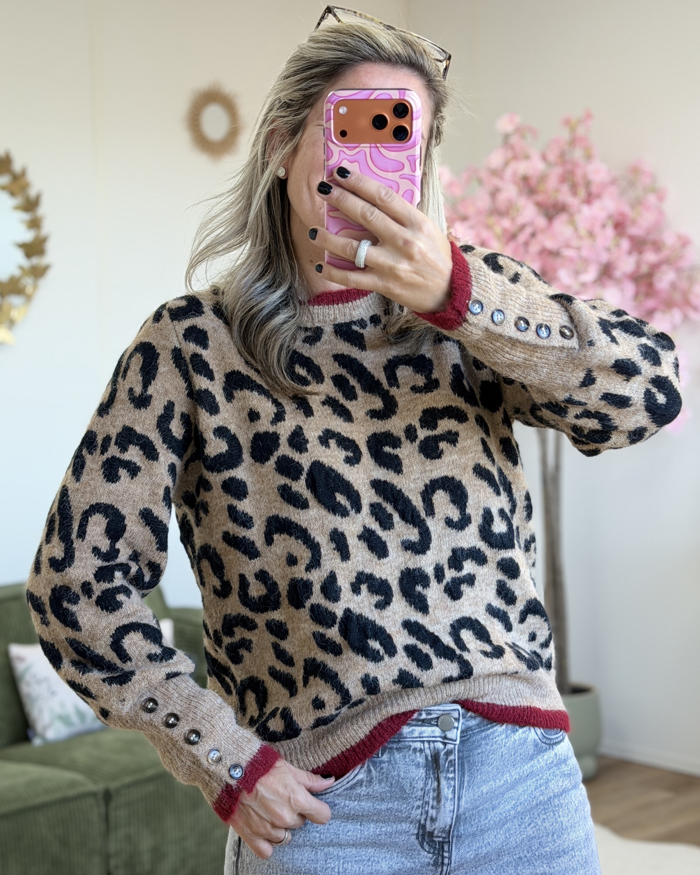 Pull Rebecca bordeaux