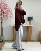 Pull Spencer bordeaux